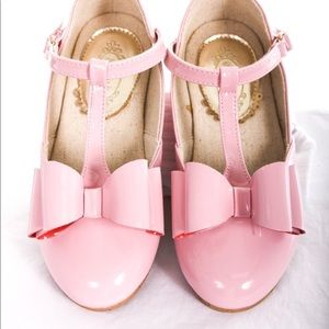 JOYFOLIE VIVIAN PINK PATENT LEATHER SHOE TODDLER